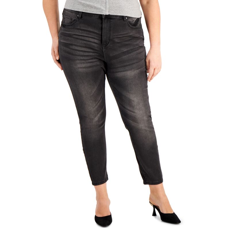 Celebrity Pink Trendy Plus Size Skinny Jeans